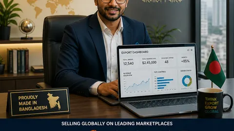 Amazon ও Alibaba-তে পণ্য বিক্রি করুন — বাংলাদেশি রিসেলারদের সম্পূর্ণ গাইড ২০২৬