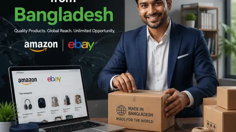 বাংলাদেশি উদ্যোক্তা Amazon eBay আন্তর্জাতিক মার্কেটপ্লেসে পণ্য বিক্রি করছেন