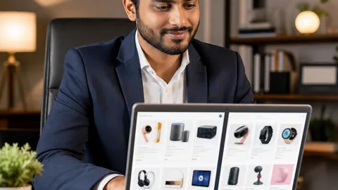 বাংলাদেশের উদ্যোক্তা ল্যাপটপে Amazon eBay মার্কেটপ্লেসে পণ্য বিক্রি করছেন