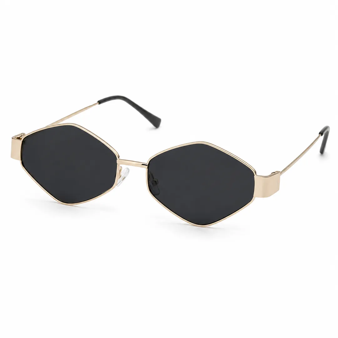 Polygonal Men & Women Sunglasses