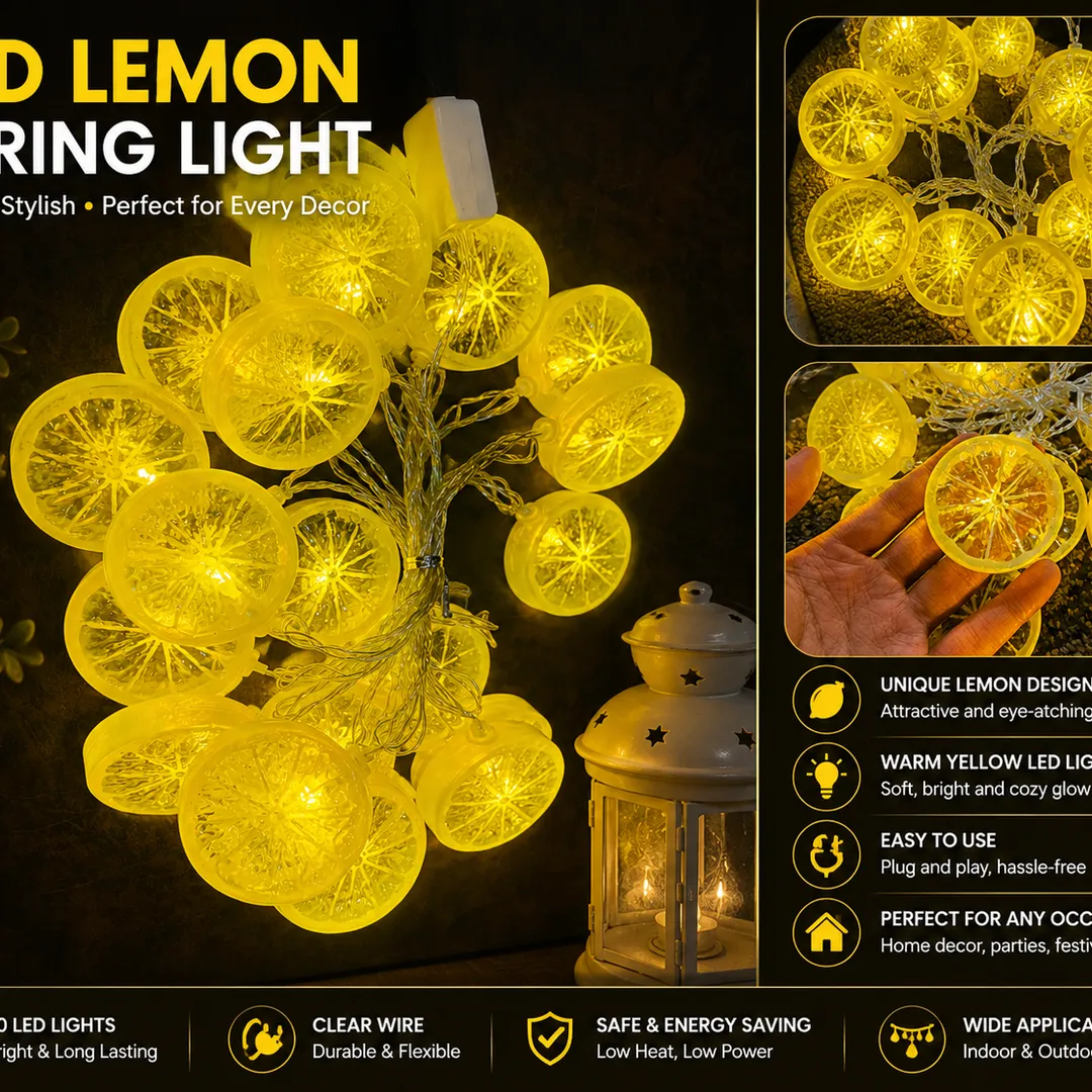 LED Lemon Slice String Light