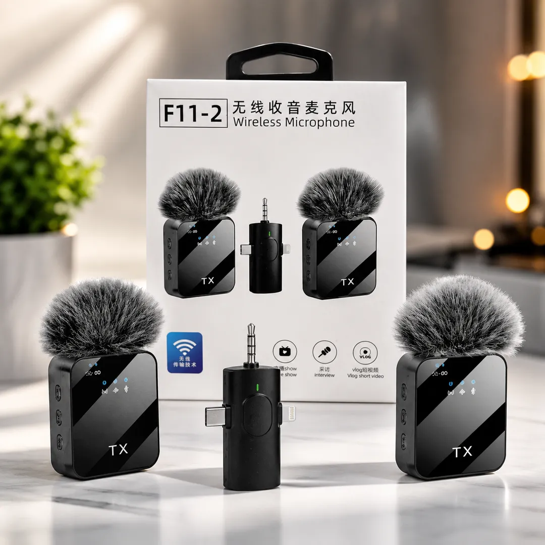 F11-2 Dual Wireless Microphone Set