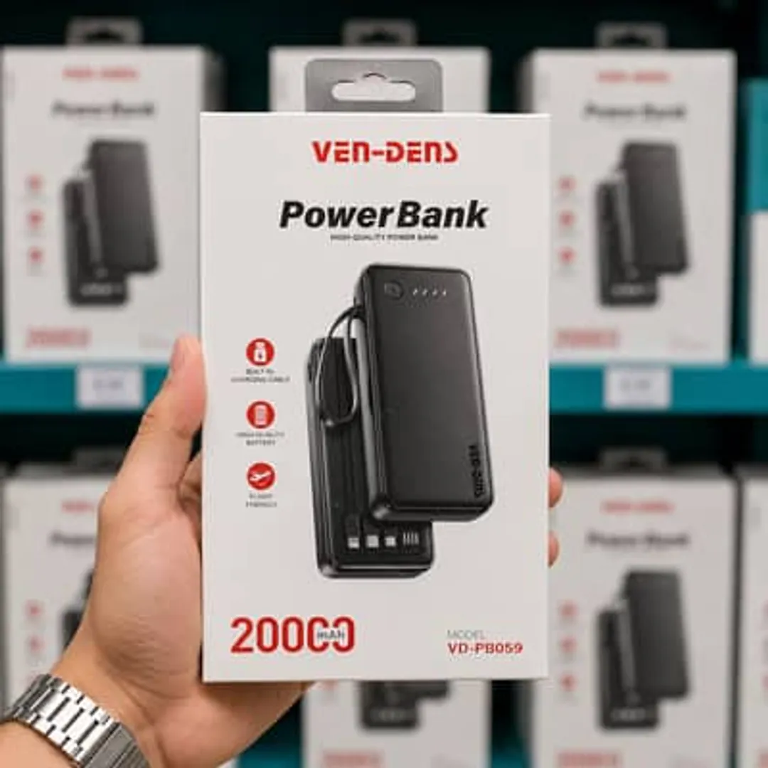 VEN-DENS 20000mAh Power Bank