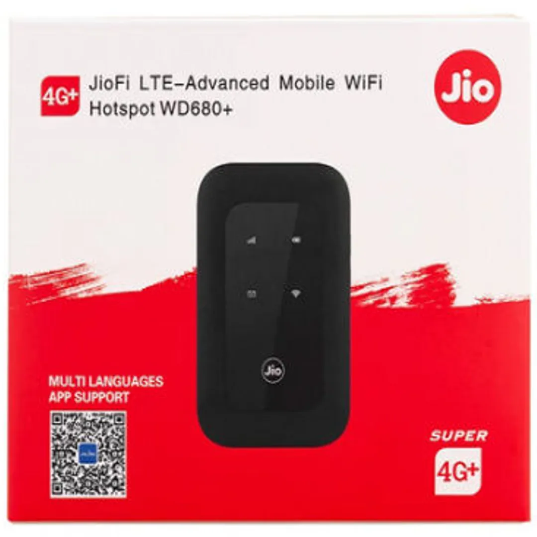 JIO 4G LTE Mobile WiFi Hotspot Portable Router