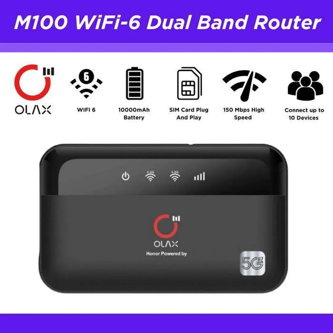 OLAX M100 Power Bank WiFi Router